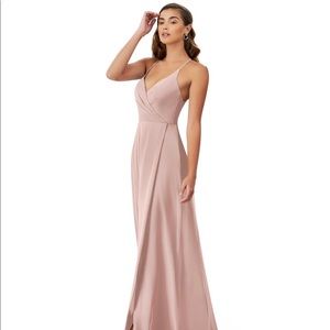 Azazie Davis Bridesmaid Dress | Dusty Rose